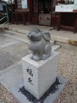 三輪神社の狛犬