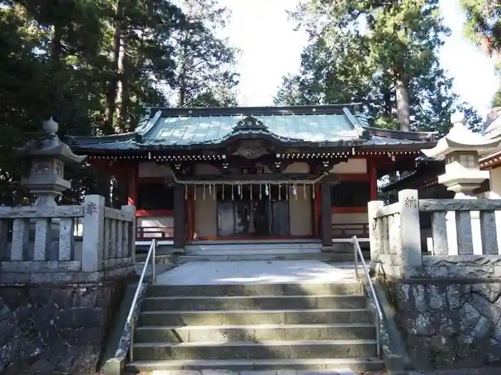 一幣司浅間神社の本殿・本堂