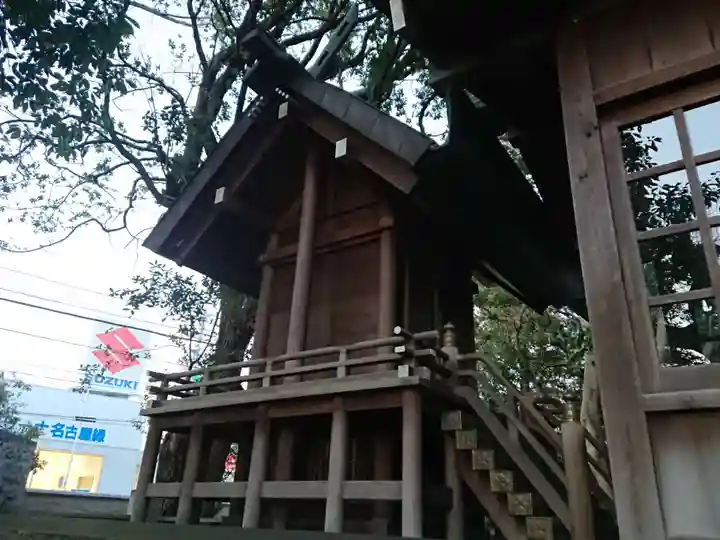 平手神明社の本殿・本堂