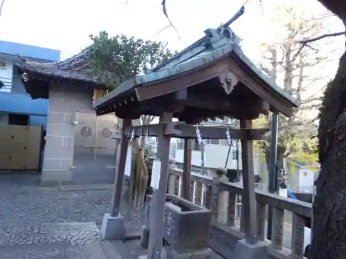元町厳島神社の手水舎