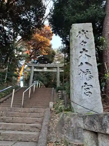 代々木八幡宮の鳥居