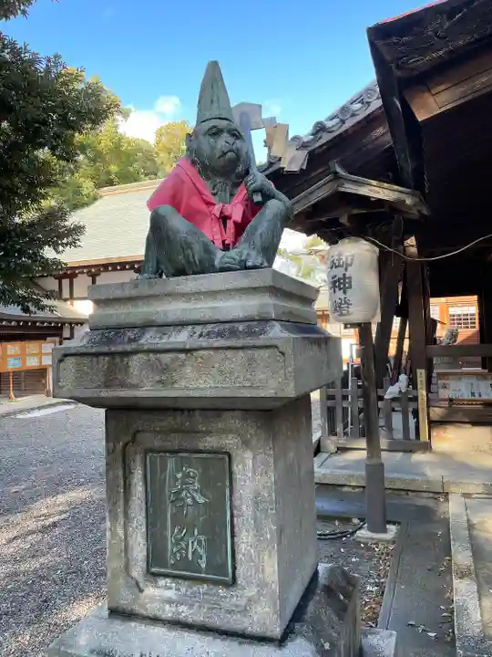清洲山王宮 日吉神社の狛犬