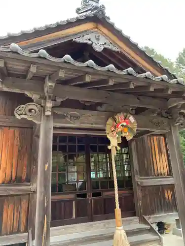 日原神社の本殿