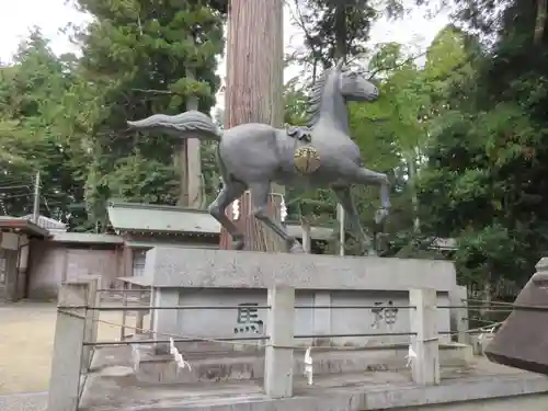 田村神社の狛犬