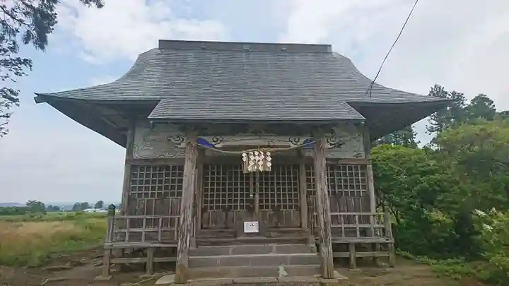 鹿嶋神社の本殿・本堂