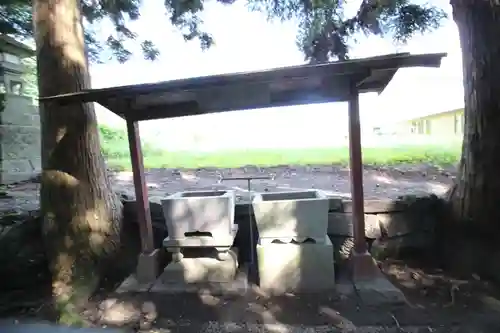 松谷神社の手水