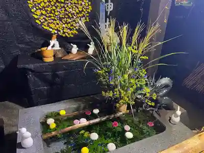 東海市熊野神社の手水舎