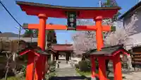 石和八幡宮(官知物部神社)の鳥居