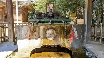 畑子安神社の手水舎