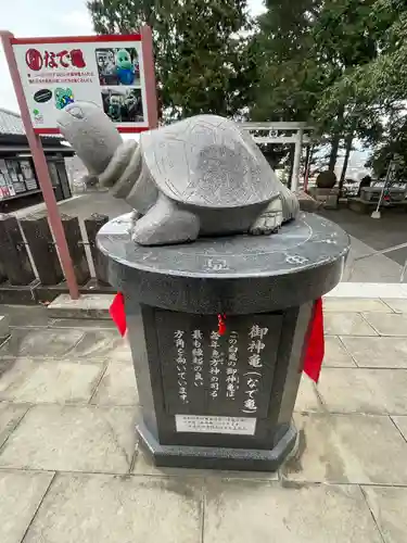 八幡竃門神社の狛犬