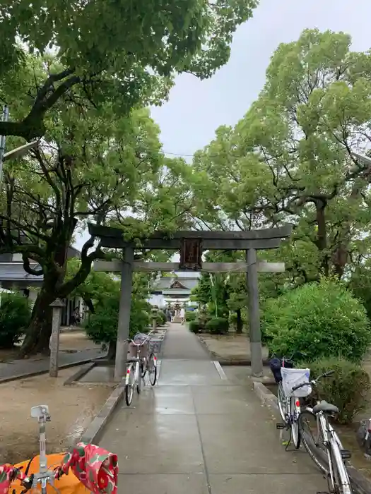 佐奈部神社の鳥居