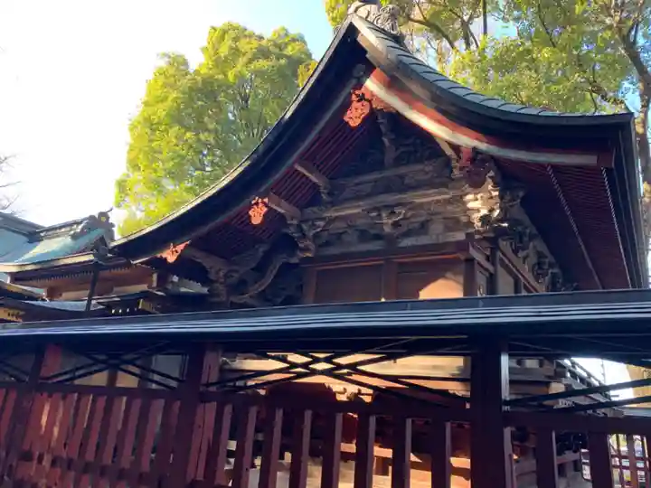 谷保天満宮の本殿・本堂