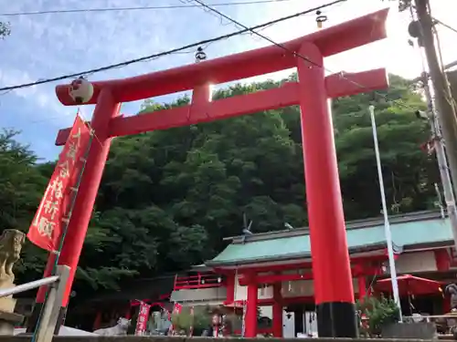 徳島眉山天神社の鳥居