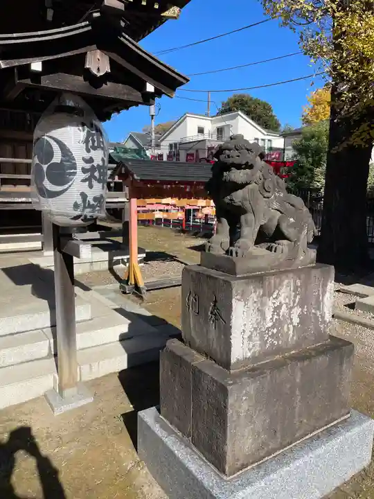 白山神社の狛犬