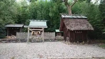 初生衣神社の本殿・本堂