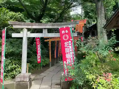 花園稲荷神社の鳥居