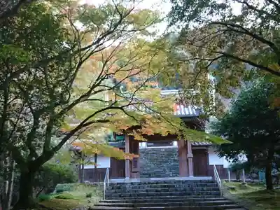 瑞応寺の山門・神門