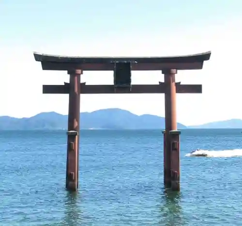 白鬚神社の鳥居