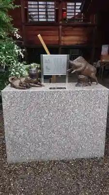 行田八幡神社の狛犬