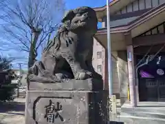 日野八坂神社の狛犬