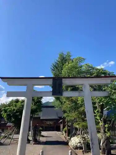 田出宇賀神社の鳥居