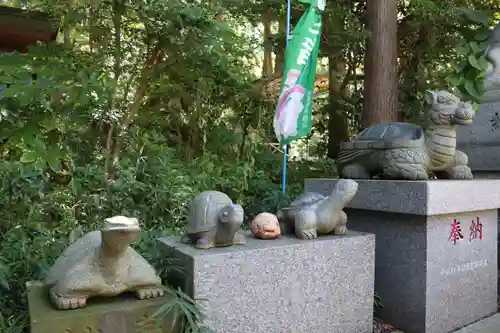 柴崎神社の狛犬