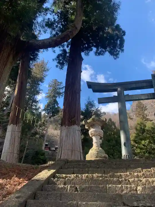 妙義神社の鳥居