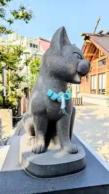 駒込妙義神社の狛犬