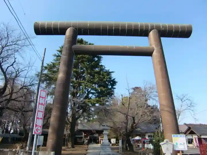 大宝八幡宮の鳥居
