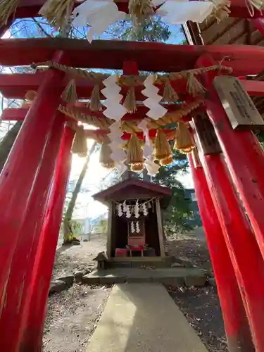 諏訪内山神社の鳥居