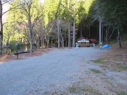 白山神社の景色