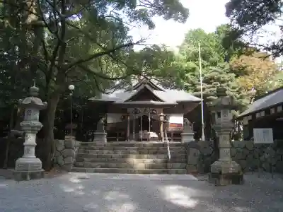 阿伎留神社の本殿・本堂