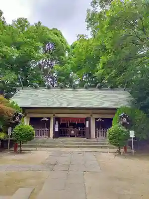 本太氷川神社の本殿・本堂