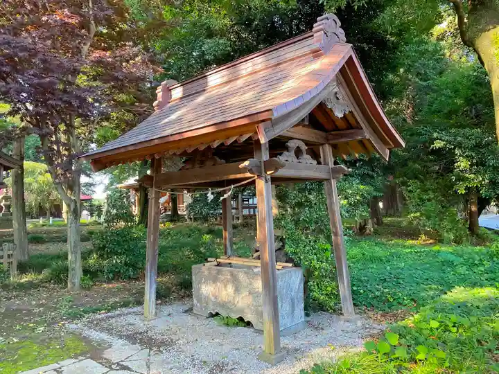 大宮住吉神社の手水舎