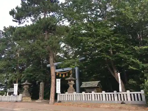 長沼神社の鳥居