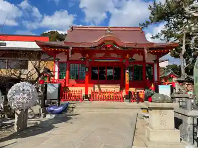 綱敷天満宮の本殿・本堂