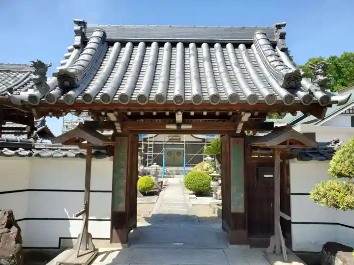 慶明寺の山門・神門