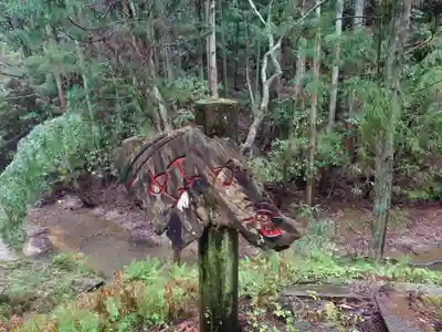 立石神社の自然
