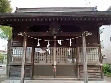 宇奈根氷川神社の本殿・本堂