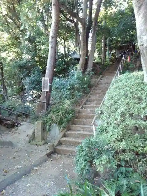 貫井神社の庭園