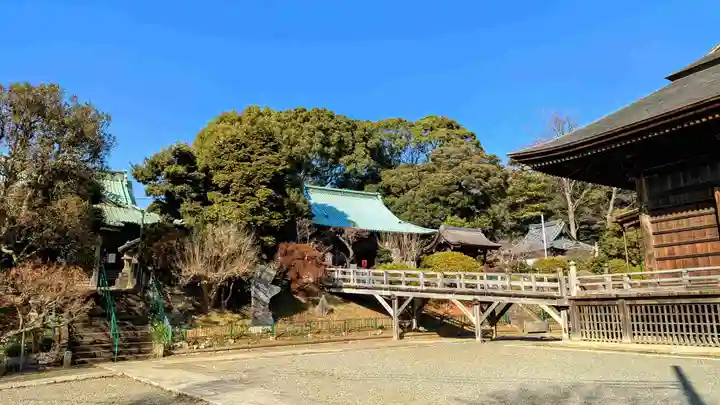 法華経寺の景色