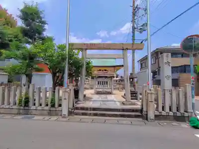 喰守社(西之保)の鳥居