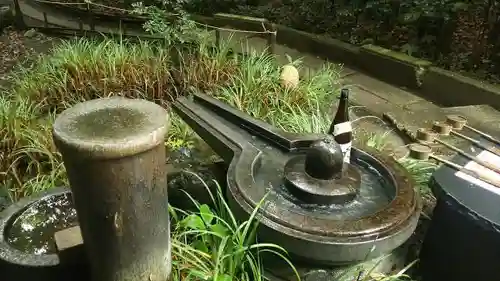 出雲大社相模分祠の手水舎