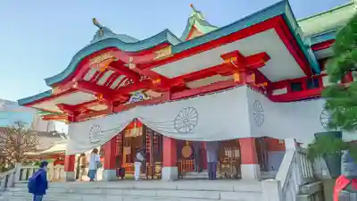 日枝神社の本殿・本堂
