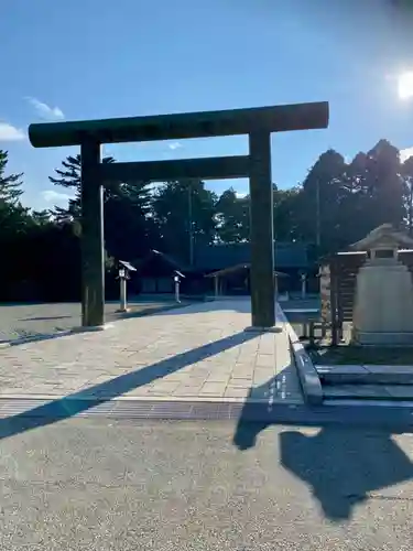 石川護國神社の鳥居