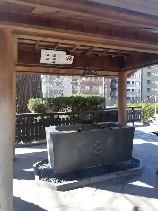熊野神社の手水舎