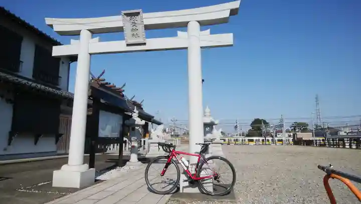 秋葉神社の鳥居