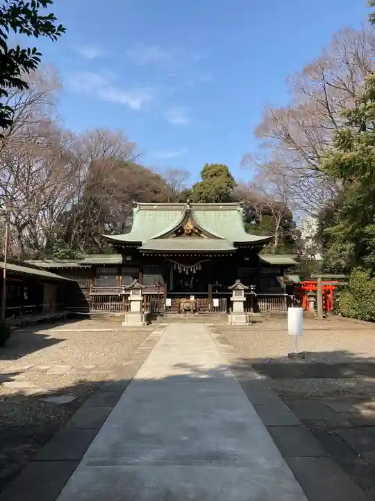 双葉町氷川神社の本殿・本堂