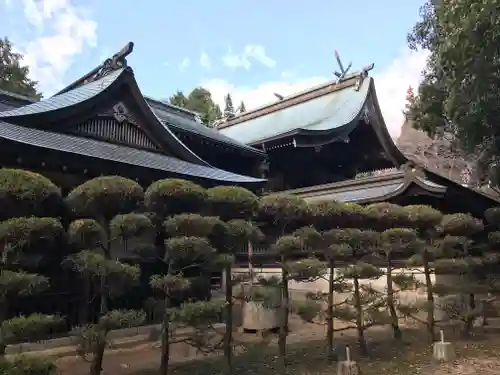 花岡八幡宮の本殿