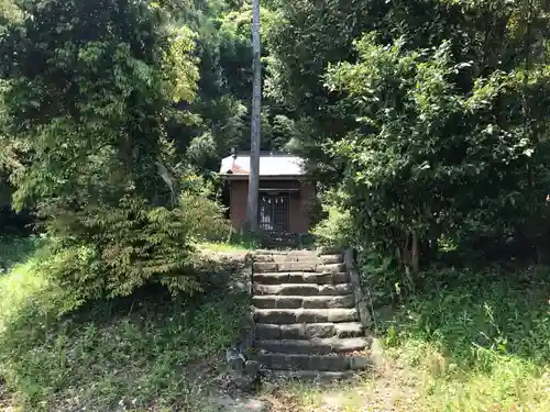 御霊白幡大明神の山門